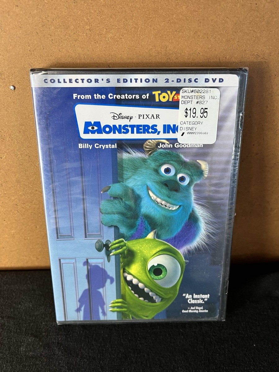 Monsters, Inc. (DVD, 2002, 2-Disc Set, Collectors Edition