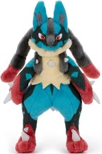 Sanei Boeki Pokemon Get Plush Mega Lucario 28 cm Used