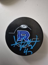 Xavier Ouellet Laval Rocket Puck Signed Autograph Auto Signature Canadiens Coa