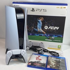 BOXED PlayStation 5 PS5 Disc Edition Gaming Console With Controller & 2 Games🚚✅