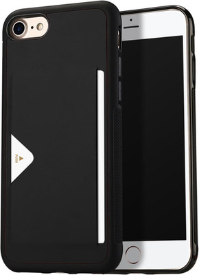 Premium Slim Case for Iphone SE 2022/SE 2020/7/8, Black | Card Slot, Ultra-Thin,