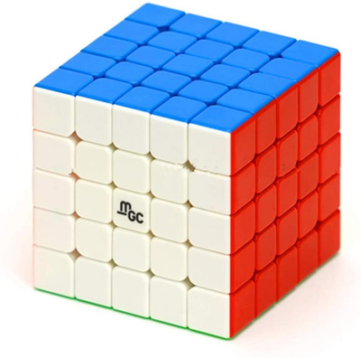 YJ MGC 5X5 M Stickerless Speed Cube MGC Magnetic 5X5X5 Cube Puzzle