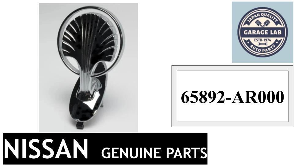 ディングル45s Genuine Nissan Hood Ornament 65892-AR000 Infiniti Cima Infiniti