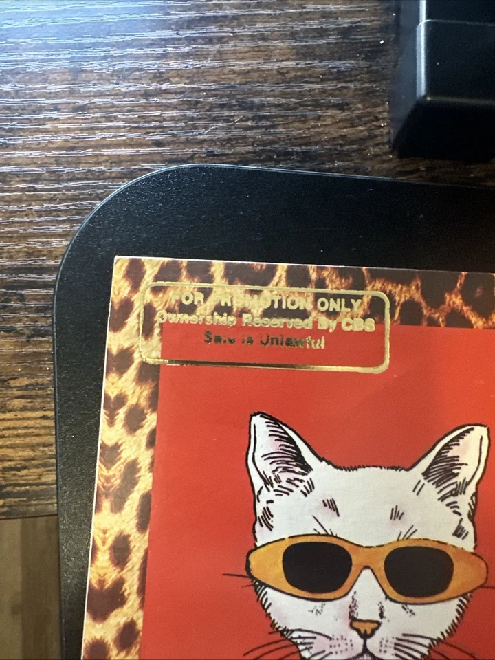 REO Speedwagon Nine Lives Mint Vinyl Epic FE 35988 Orig Inner Gold Promo Sticker - Image 4 of 4