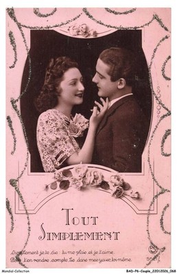 BADP6-0502-COUPLE - SIMPLY - JUST I SAY - I LIKE YOU AND I GIVE YOU