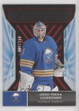 2021-22 SPx Radiance F/X Red 57/150 Ukko-Pekka Luukkonen #RFX-63 07r0