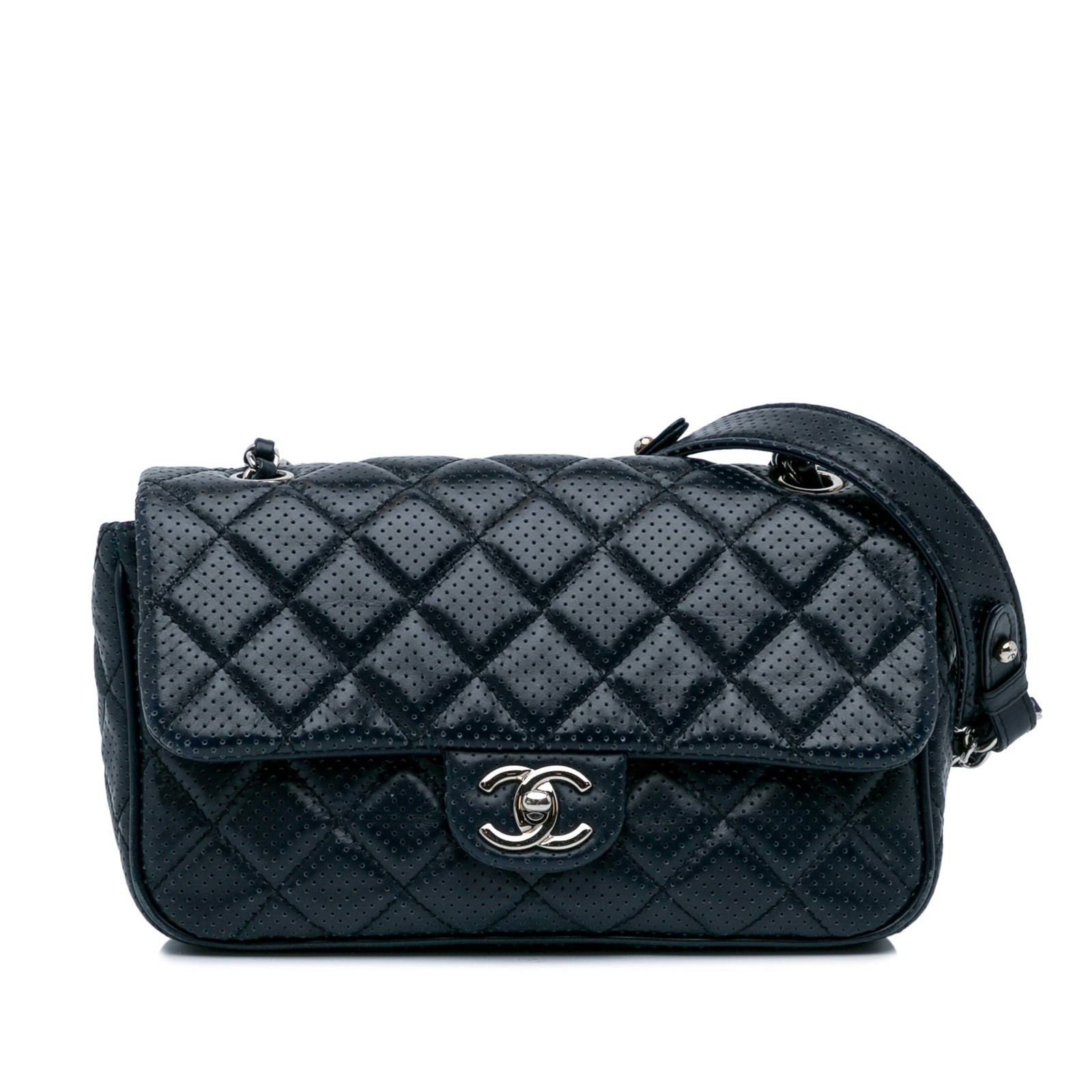 Chanel Perforated Classic Mini Rectangular Flap - image 1