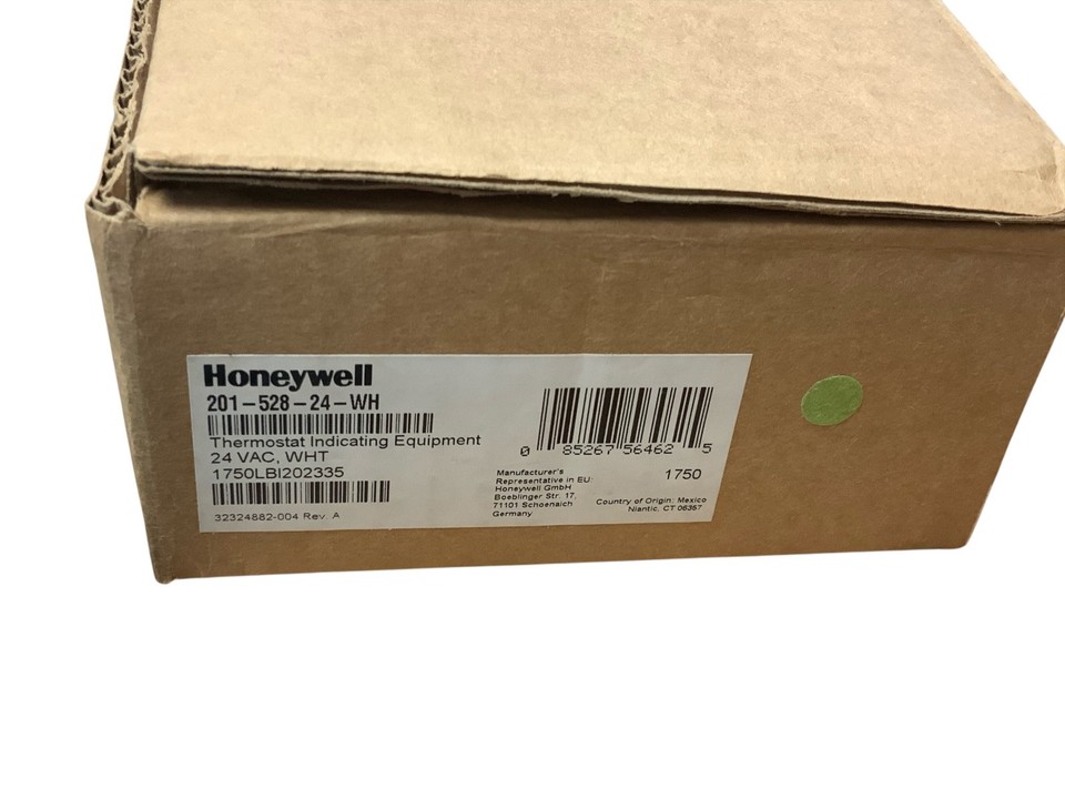 Honeywell Inncom E7 Smart Digital Thermostat SKU:201-528-24-WH White ...