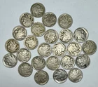 1920 - 1929 Buffalo 5c Nickels Lot of 25