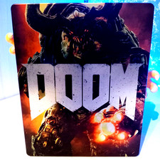 PS4 - DOOM (2016) RARE STEELBOOK - GIOCO PLAYSTATION 4 VERSIONE SPECIALE