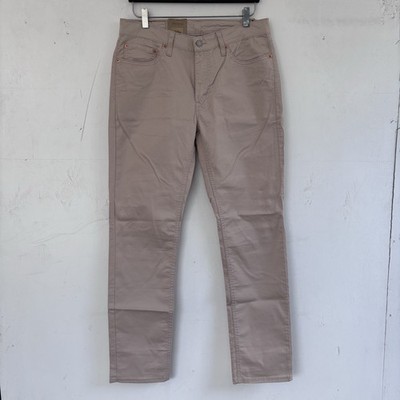 NWT $70 Levi's 511 Slim Stretch Jeans Beige Sz 32x31