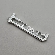 MPC 1/25 Donnie Allison Mercury Stock Car 796 Parts Chrome Fluid Stems