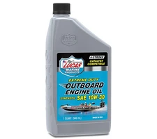 Lucas Oil 1 Quart Synthetic SAE 10W-30 Outboard Marine Engine Oil  #10661