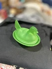 Vintage Green Depression-Style Glass Hen On Nest Chicken Candy Dish