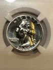 1955 proof washington quarter-NGC certified PF 67, 90% silver