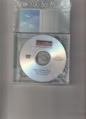 Now You See Me , Now You Don't -Pastor Michelle Steele-DVD AND BOOK