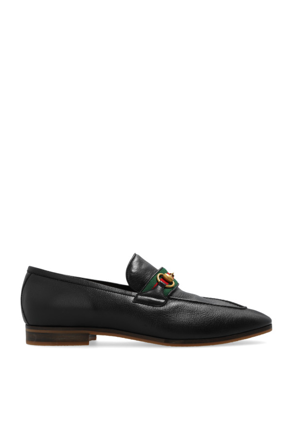 Gucci - Men - Leather loafers - Black 211190₽