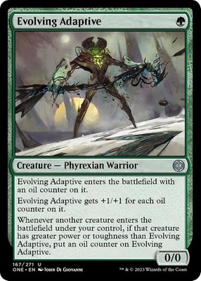 NM - Evolving Adaptive [ONE - 167] Phyrexia: All Will Be One