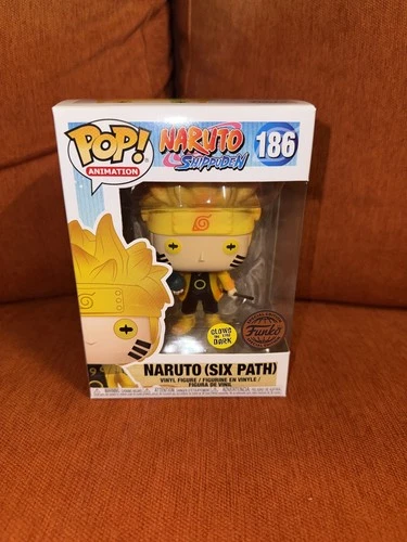 Naruto (Six Path) Funko Pop Vinyl #186 - Naruto Shippuden Glow in the Dark