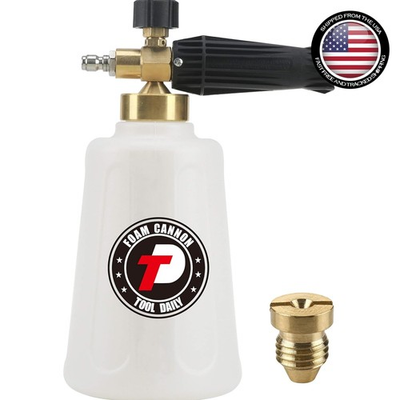 #ad Pressure Washer Foam Cannon 1.5L Car Wash Snow Foam Lance 1.1mm Orifice $42.74
