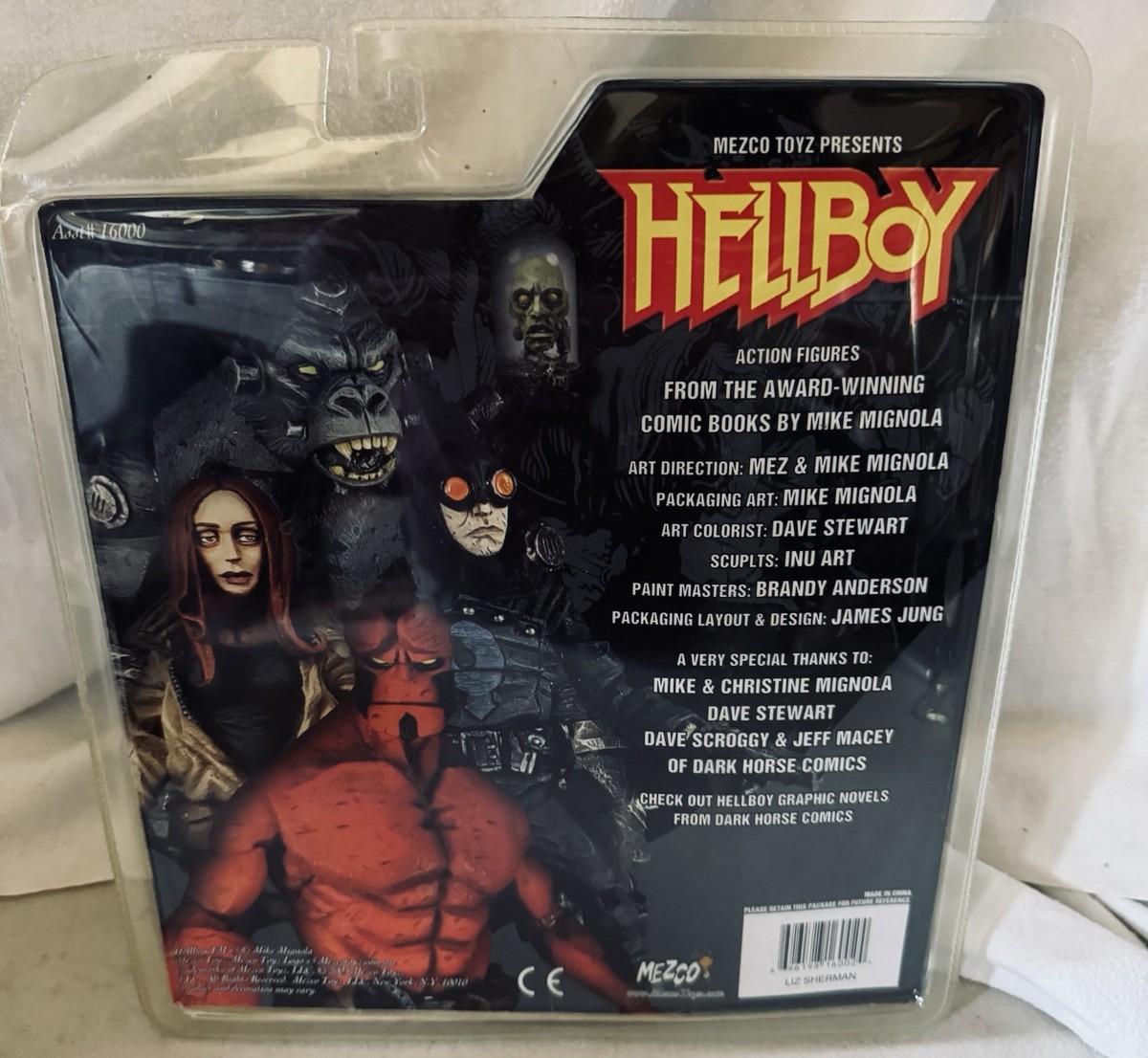 Mezco Hellboy: Liz Sherman Action Figure for sale online | eBay