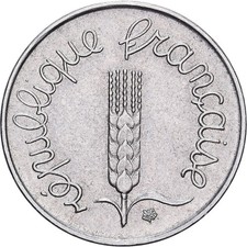 [#1550092] France, Centime, Épi, 1973, Paris, Stainless Steel, AU, Gadoury:91