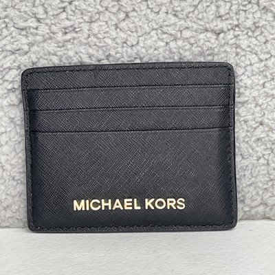 Michael Kors Jet Set Saffiano Leather Card Case