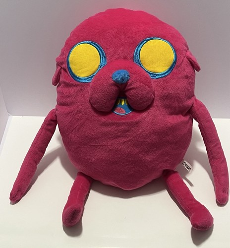 PROTOTYPE Adventure Time Neon Jake Plush LARGE 19" Toy Factory Cartoon Network - Picture 2 of 18