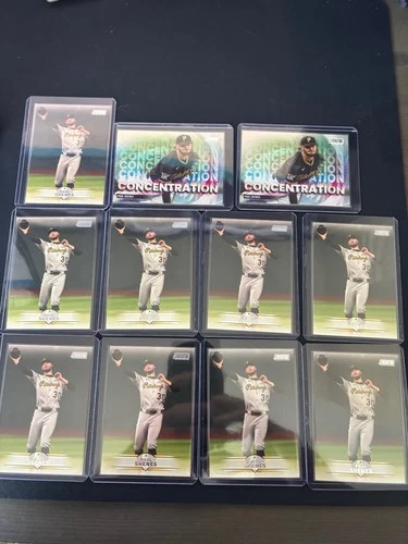 2025 Topps Stadium Club Paul Skenes card lot (11 cards) Pittsburgh Pirates