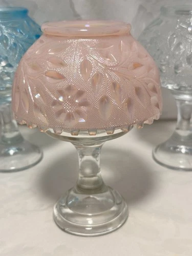 FENTON FAIRY LAMP/CANDLE HOLDER
