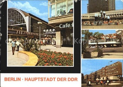 BERLIN  CITY Bahnhof Alexanderplatz Pressecafe Karl Liebknecht Str