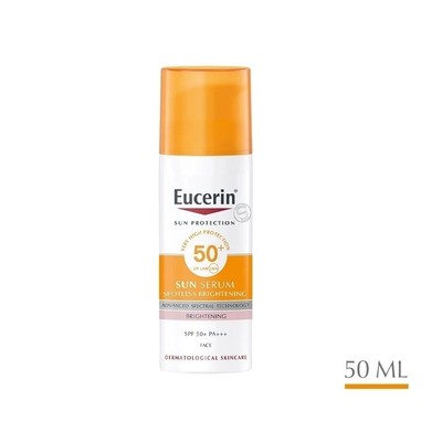 Original Eucerin Sportless Brightening Sun Serum Sunscreen Face SPF50+ X 2Packs