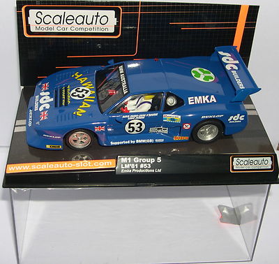 Scaleauto SC-6024 BMW M1 Gr.5 LM'81 #53 Emka Produz. Ltd Hobbs-O'Rourke-Jordan