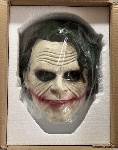 The Dark Knight Batman Joker PVC Mask 1/1 Wearable Cospaly Halloween Party New - Picture 7 of 7