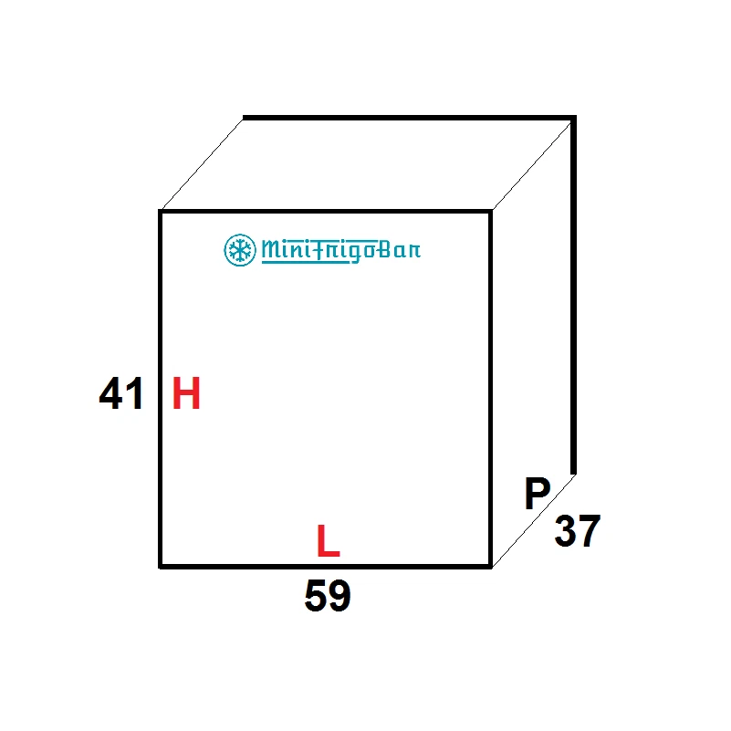Minifrigo Congelatore Portatile MINIBAR Frigorifero per la BARCA a 12V 24V 220V - Immagine 4 di 4