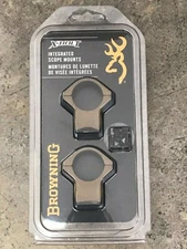 Browning Integrated Scope Mount System 12532 for X-Bolt 1" Med Bronze Cerakote