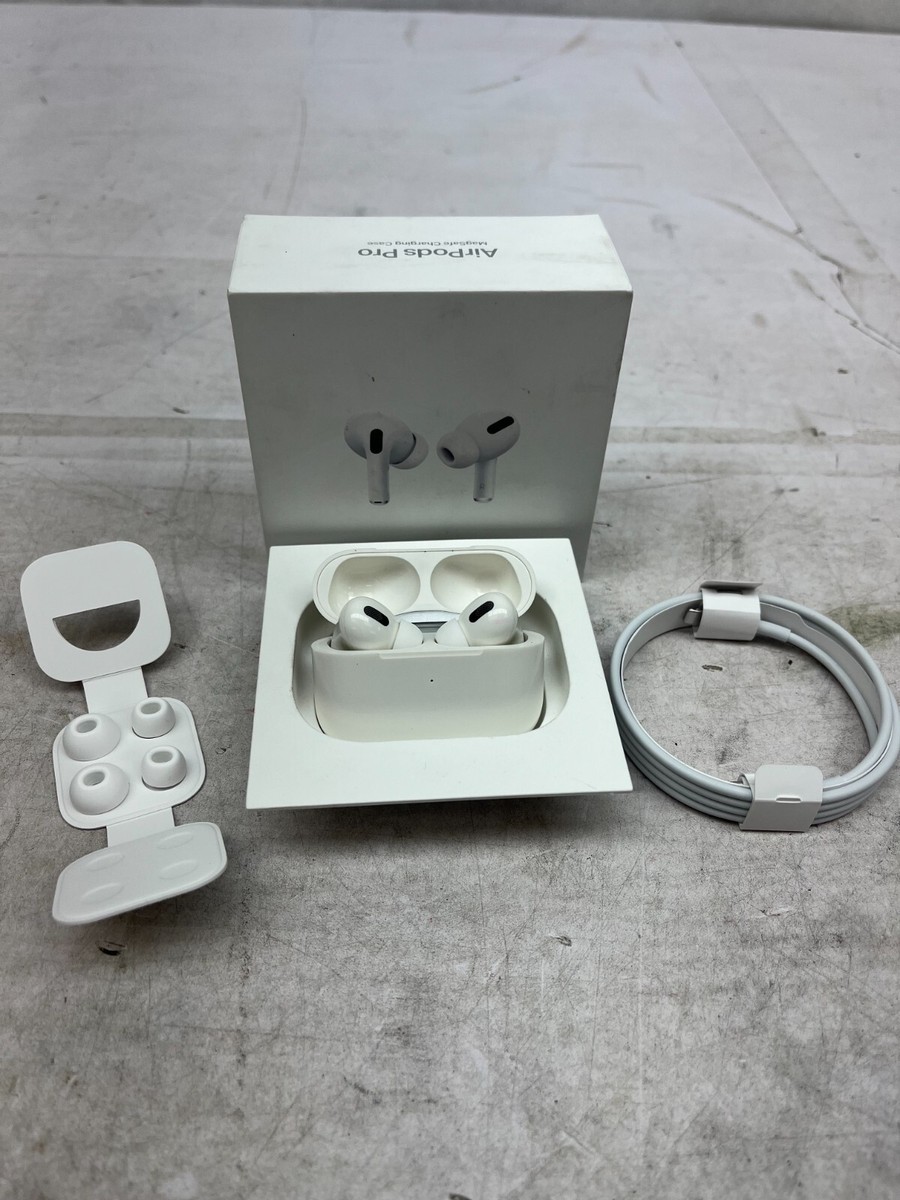 New Apple AirPods Pro Magnetic Charging Case White AM22 | eBay