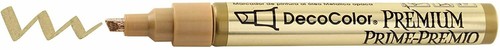 DecoColor Premium Chisel Paint Marker Leaf Finish Pen Gold - Picture 3 of 5