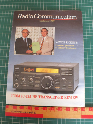 VINTAGE RSGB ~ MAGAZINE RADIO COMMUNICATION - SEPT 1989 - Photo 1/2
