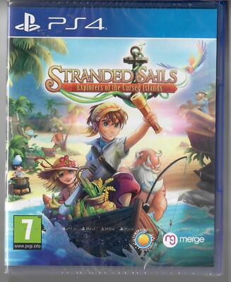 Stranded Sails: Explorers of the Cursed Islands Sony PS4 Spiel NEU & VERSIEGELT