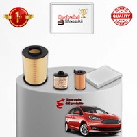 Kit Wartung 4 Filter Ford Grand C-Max 1.5 Tdci 88KW 120CV Ab 2015
