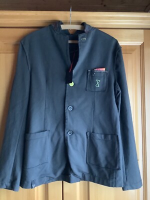 NEU! ITALY BEI LOFT 1 JACKETT SAKKO JACKE GRAU GR. S/M