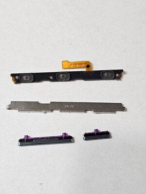 Samsung Galaxy S10+ Plus G975U Volume Power Button Flex + Buttons Blue Original