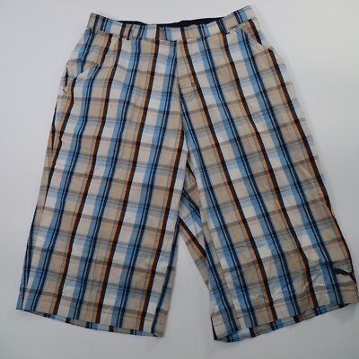Puma Golf Vintage Capri Pants Lightweight Cotton Size 34 17
