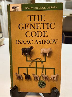 The Genetic Code (1963) by Isaac Asimov Signet Early Paperback