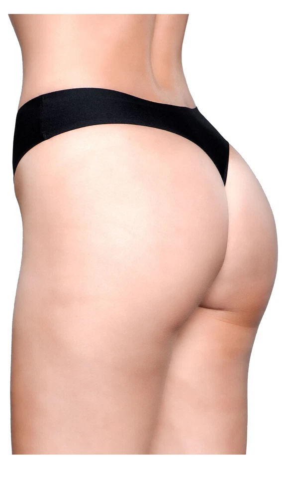 Tanga de microfibra sin costuras ropa interior bragas Reina CINCO COLORES 1850 Foto 3 de 4