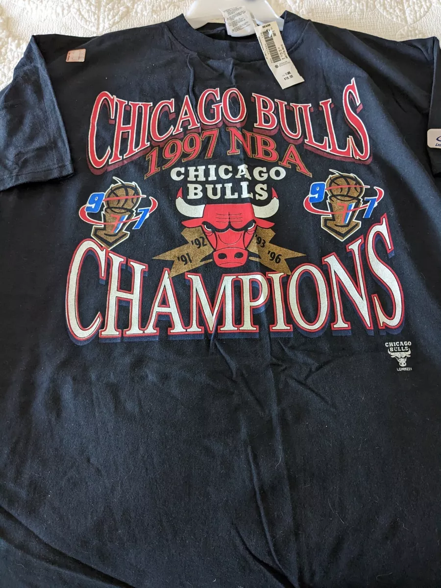 90s Chicago Bulls 1996 NBA Finals Champion t-shirt Large - The