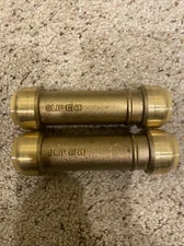 SharkBite 3/4 in. Push-to-Connect Brass Slip Coupling Fitting SET OF 2
