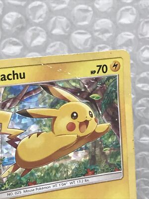 Pokemon PIKACHU Card 2016 MCDONALD'S Set 5/12 Holo Foil Promo