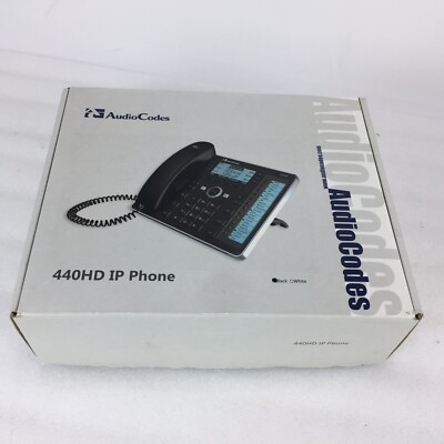 New AudioCodes IP Phone Model 440HD P/N GGWV00610